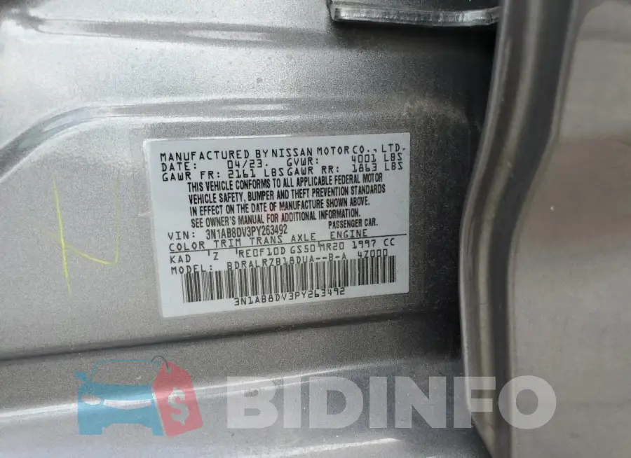 3N1AB8DV3PY263492 Photo# 12