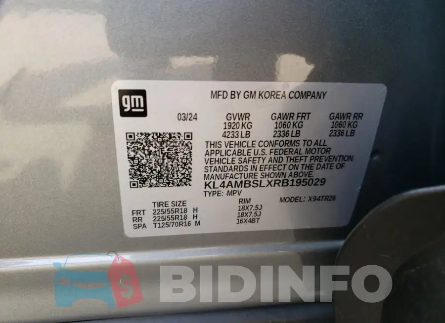 KL4AMBSLXRB195029 Photo# 12