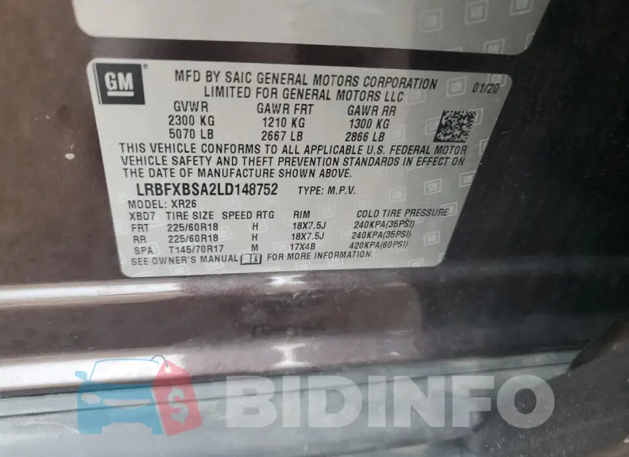 LRBFXBSA2LD148752 Photo# 12