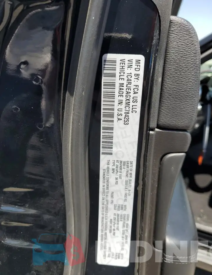 1C4RJEAGXMC784253 Photo# 13