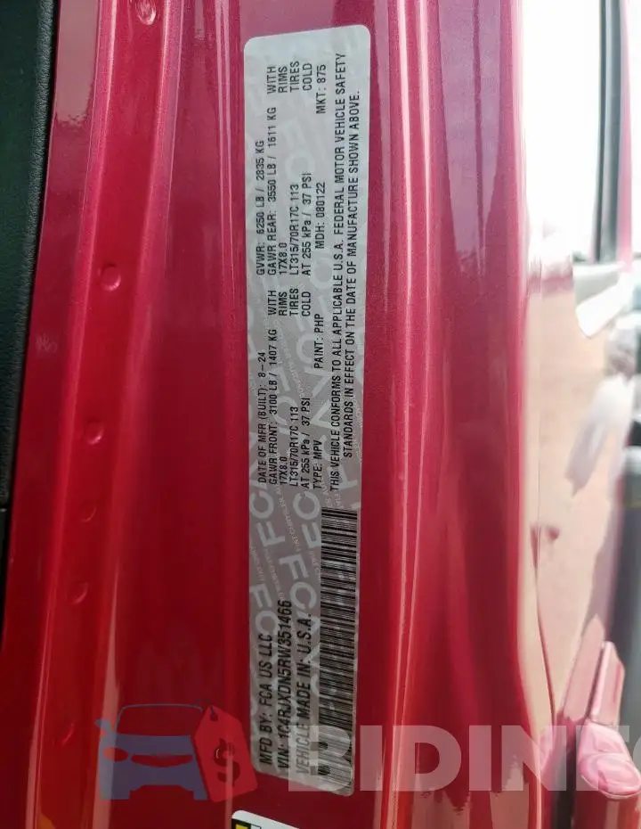 1C4RJXDN5RW351466 Photo# 13