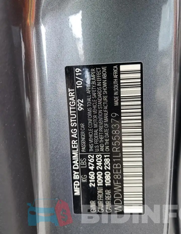 WDDWF8EB1LR558379 Photo# 12
