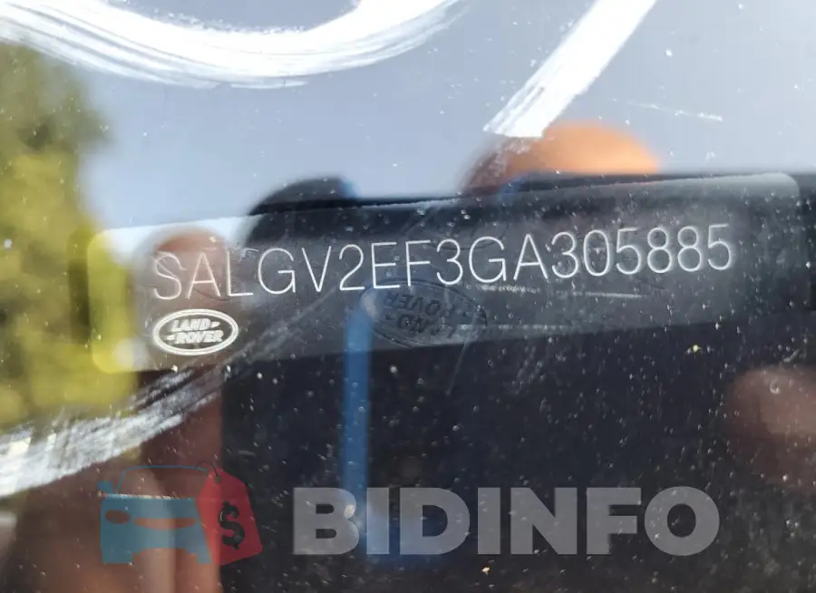 SALGV2EF3GA305885 Photo# 13
