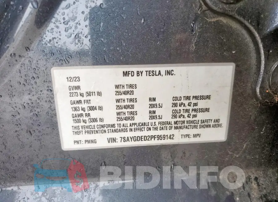 7SAYGDED2PF959142 Photo# 14