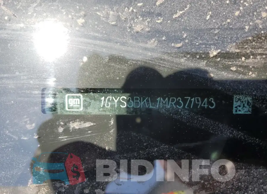 1GYS3BKL1MR371943 Photo# 12