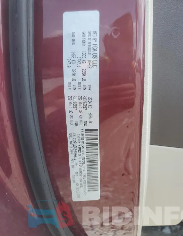2C4RC1BG2HR598611 Photo# 13