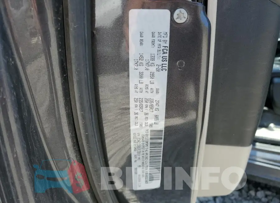 2C4RC1DG8LR172010 Photo# 13