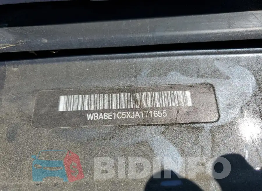 WBA8E1C5XJA171655 Photo# 13