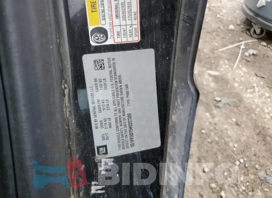 1G1FF3D75H0207389 Photo# 13