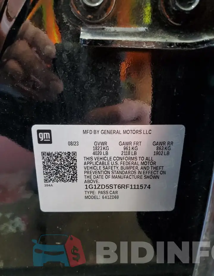 1G1ZD5ST6RF111574 Photo# 13