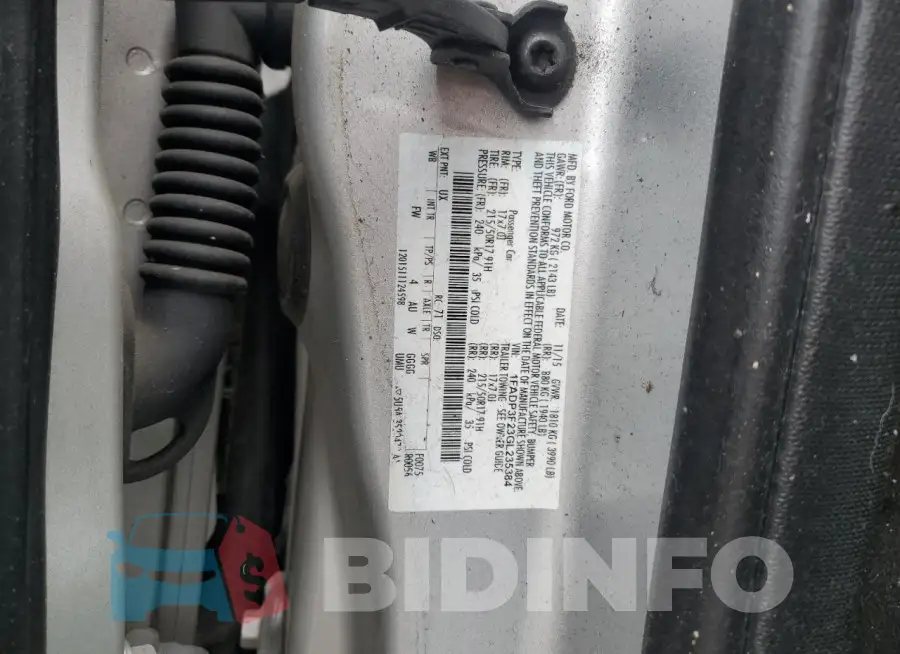 1FADP3F23GL235384 Photo# 13