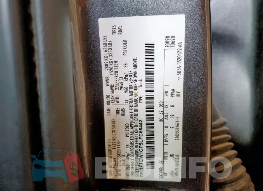 1FTEW1CP5LFC66442 Photo# 12
