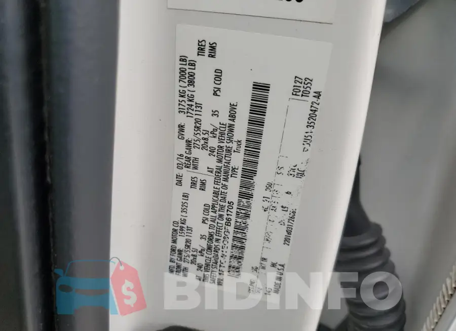 1FTEW1EG8GFB61705 Photo# 12