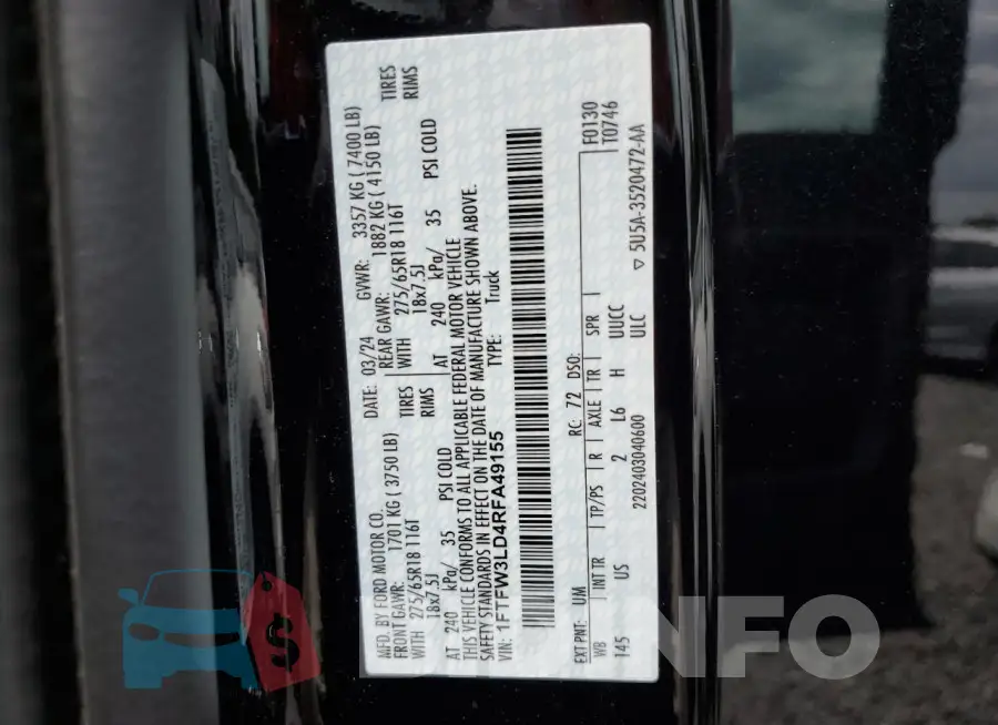 1FTFW3LD4RFA49155 Photo# 13