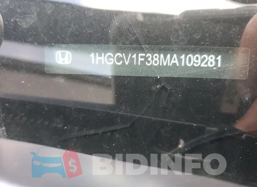1HGCV1F38MA109281 Photo# 13