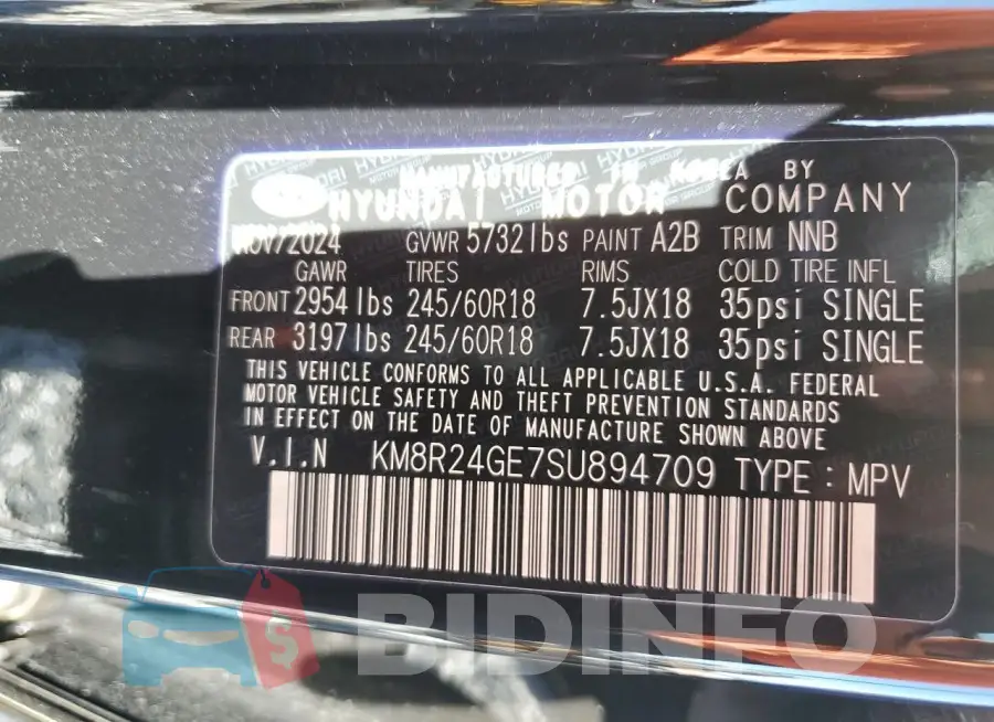 KM8R24GE7SU894709 Photo# 14