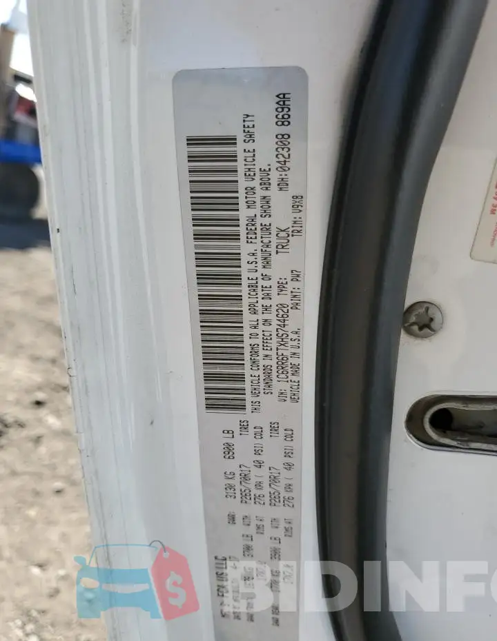 1C6RR6FTXHS744620 Photo# 12