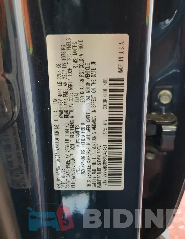 7MMVABDM9SN345481 Photo# 14