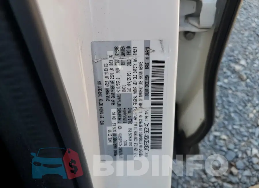 JM3KFBDM2K1663140 Photo# 13