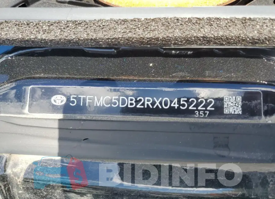 5TFMC5DB2RX045222 Photo# 13