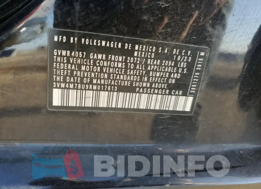 3VW4M7BU9RM017613 Photo# 12