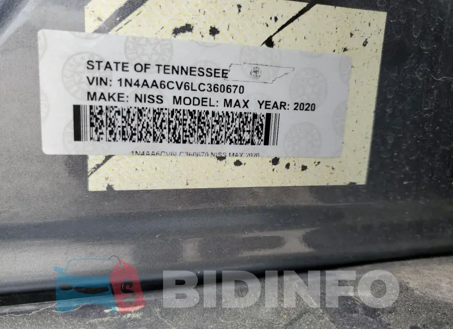 1N4AA6CV6LC360670 Photo# 12