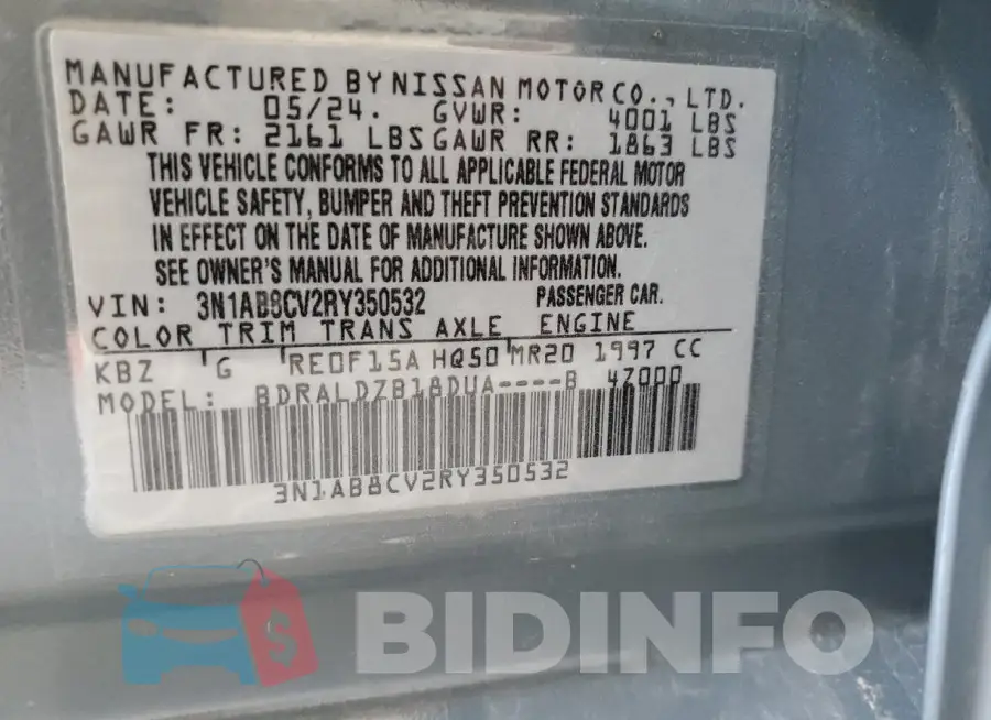 3N1AB8CV2RY350532 Photo# 12