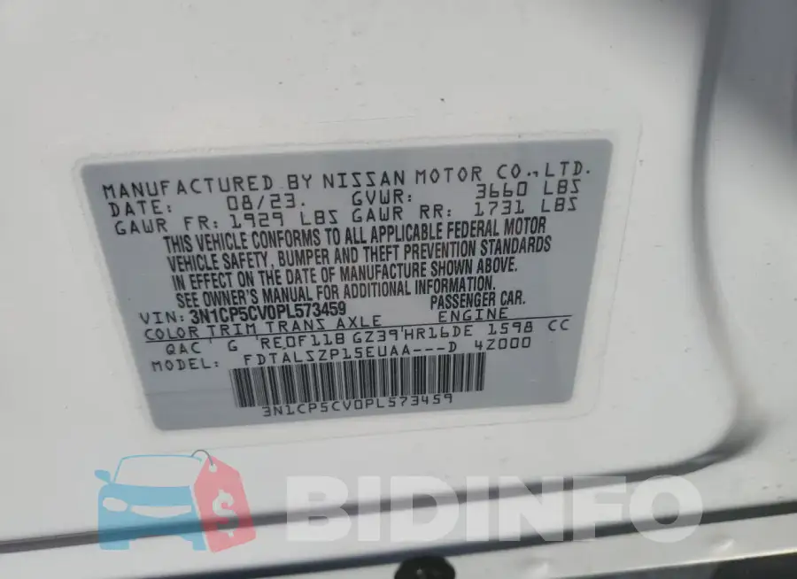3N1CP5CV0PL573459 Photo# 13