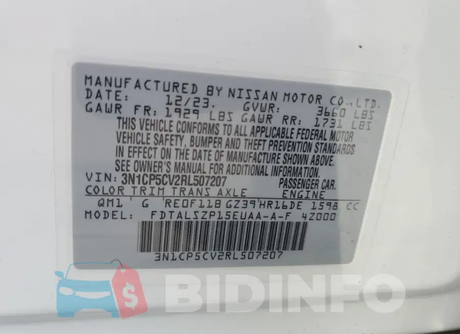 3N1CP5CV2RL507207 Photo# 13
