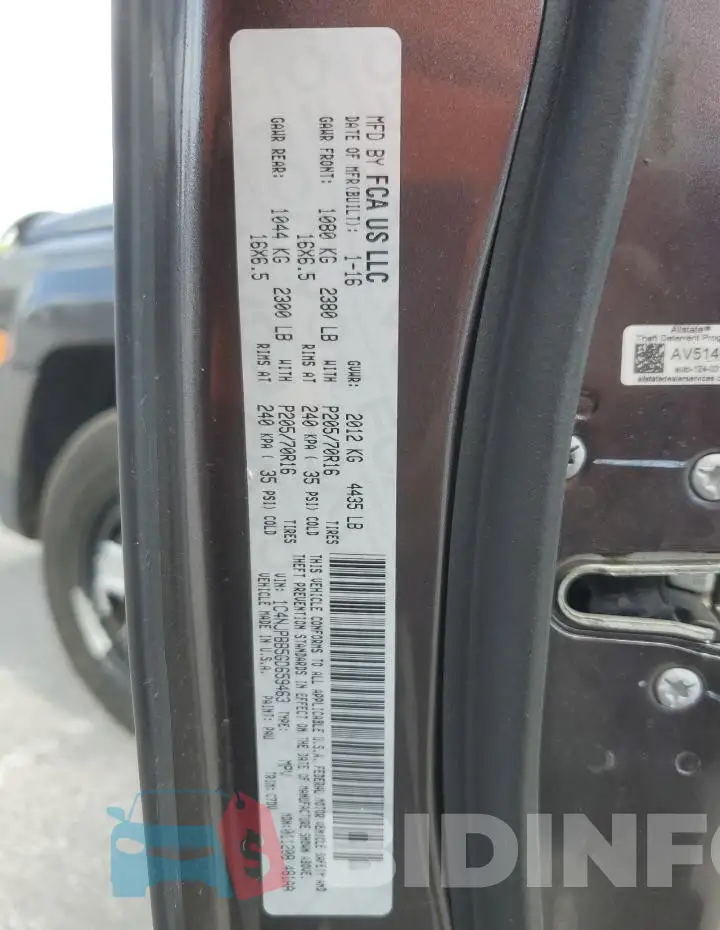 1C4NJPBB5GD659463 Photo# 13