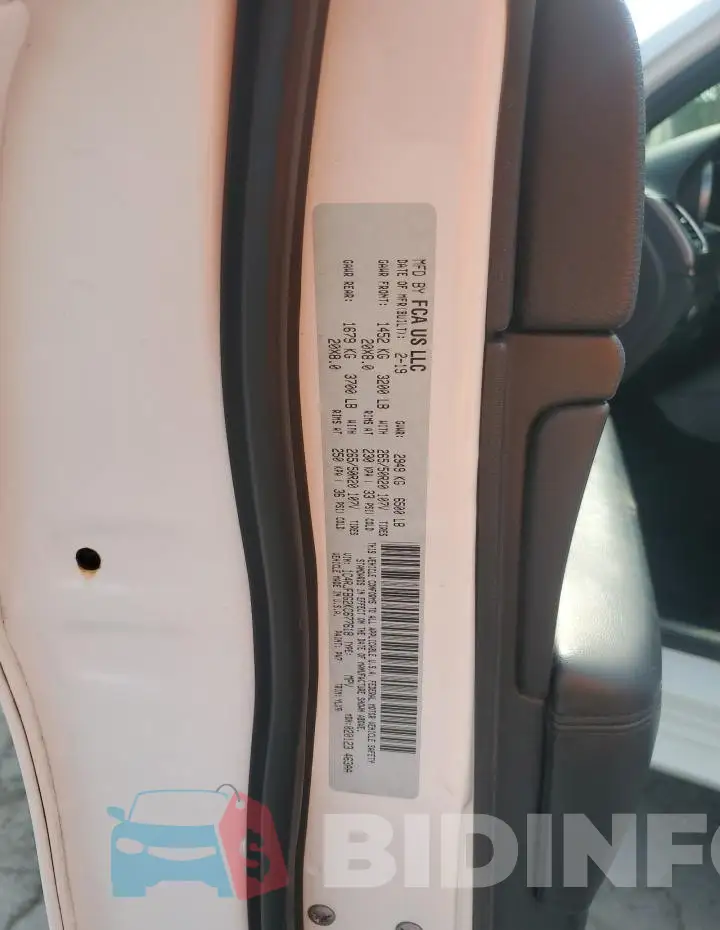 1C4RJFBG2KC677618 Photo# 14