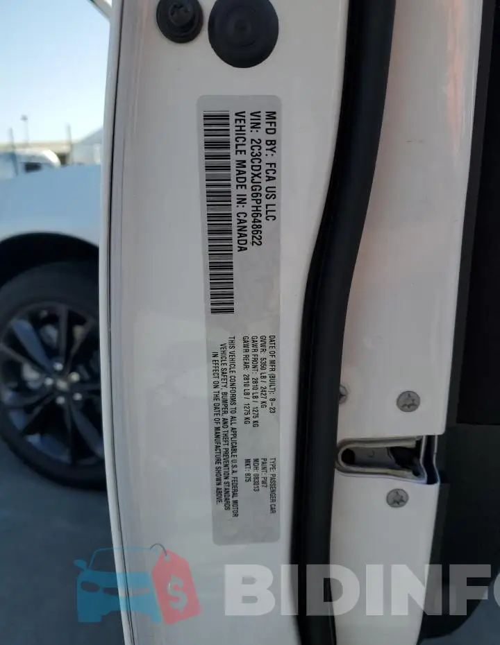 2C3CDXJG6PH648622 Photo# 12