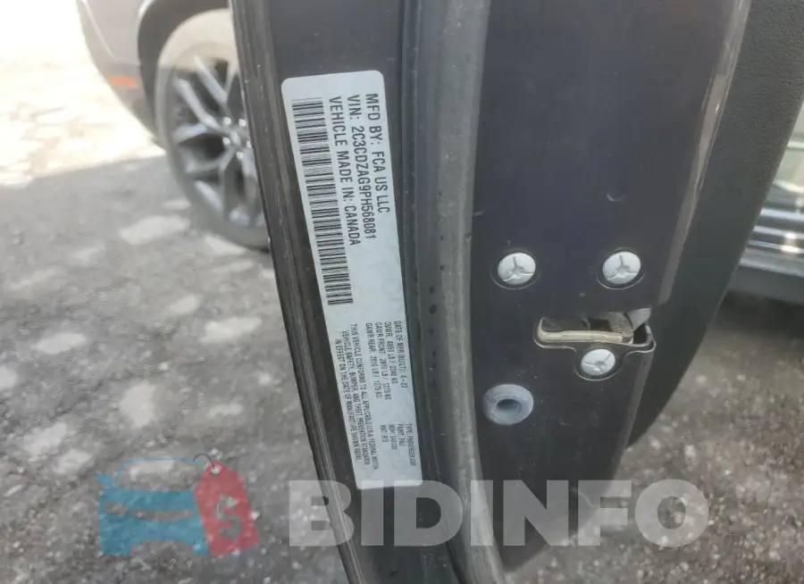 2C3CDZAG9PH568081 Photo# 12