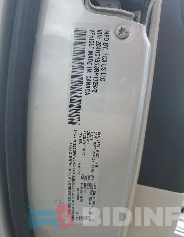 2C4RC1BG8RR172522 Photo# 13