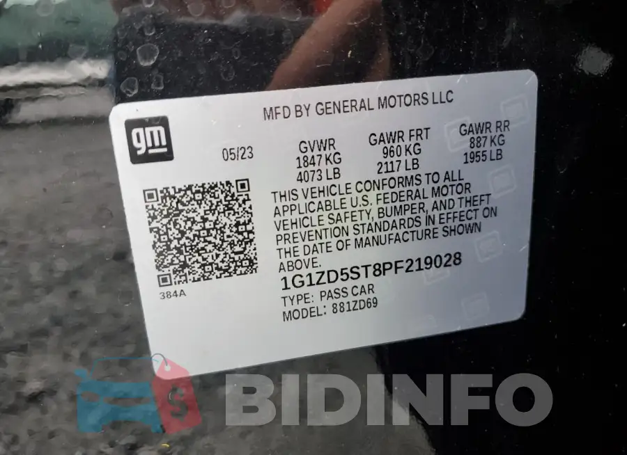 1G1ZD5ST8PF219028 Photo# 12