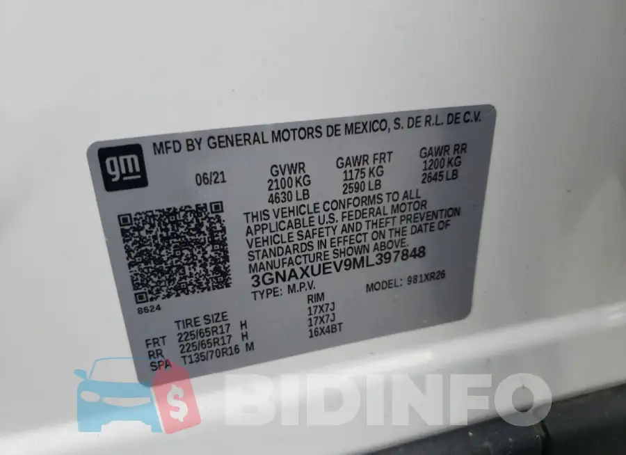 3GNAXUEV9ML397848 Photo# 13