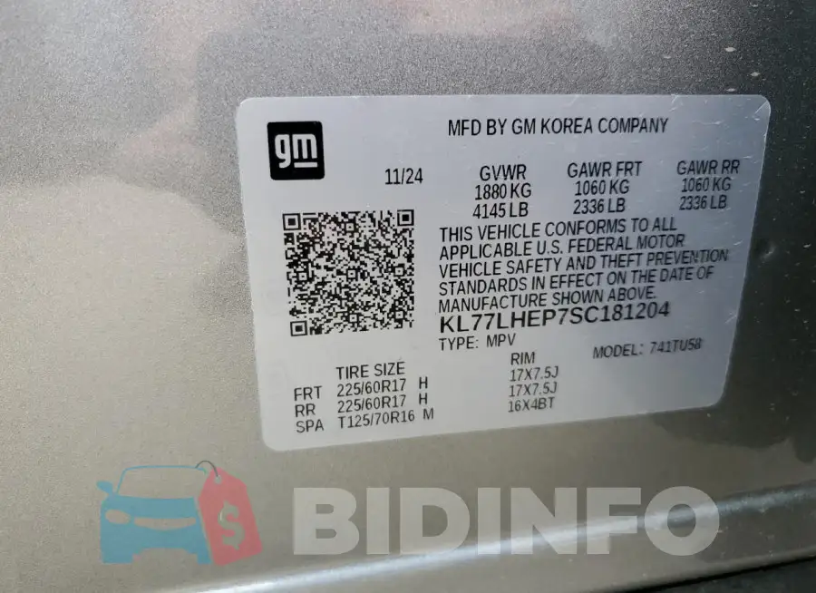 KL77LHEP7SC181204 Photo# 13