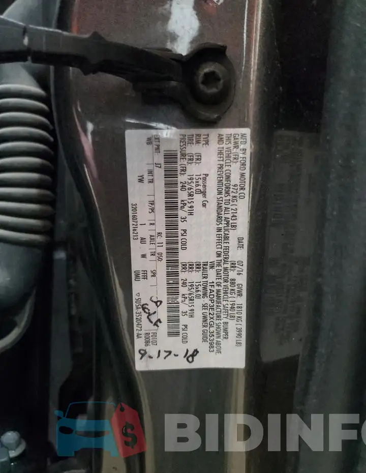 1FADP3E2XGL353983 Photo# 12
