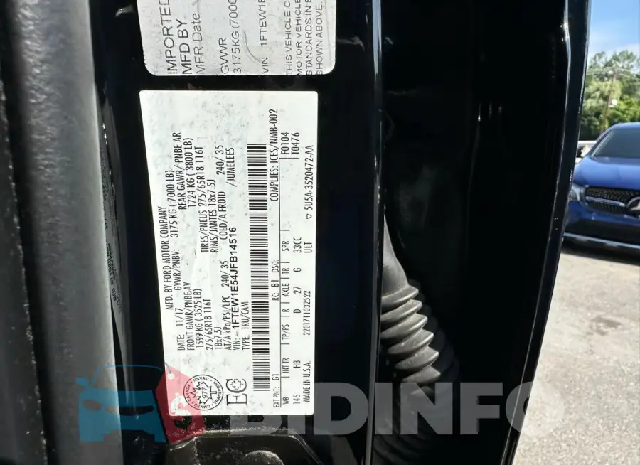 1FTEW1E54JFB14516 Photo# 10
