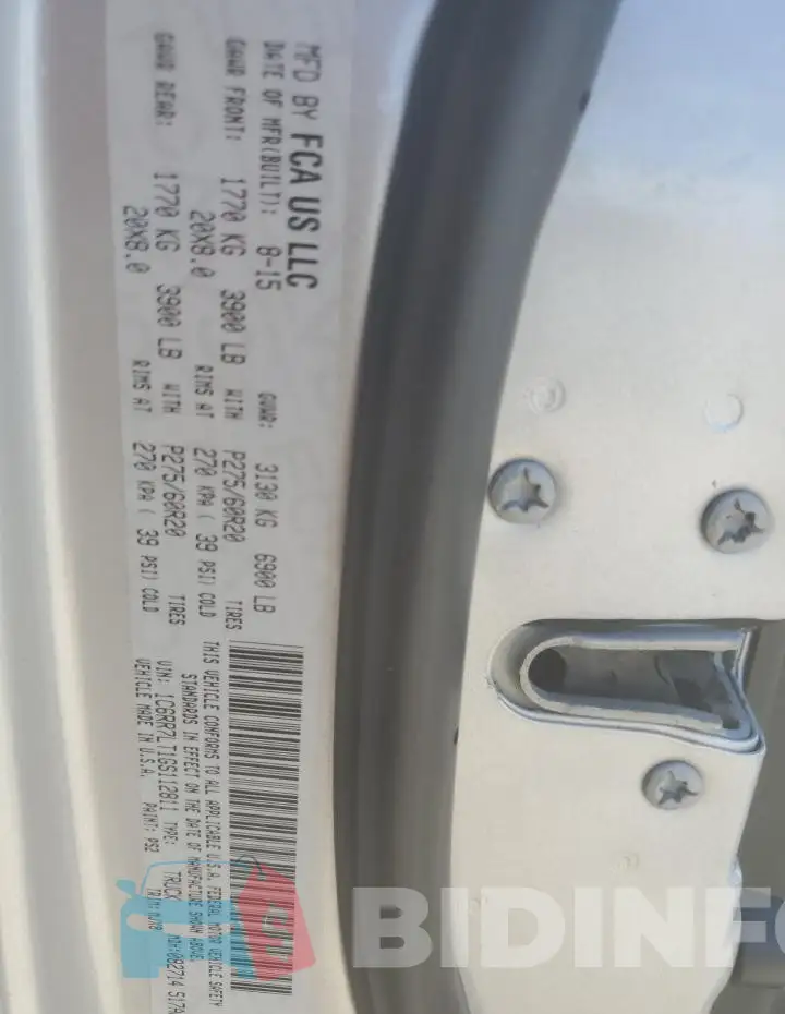 1C6RR7LT1GS112811 Photo# 12