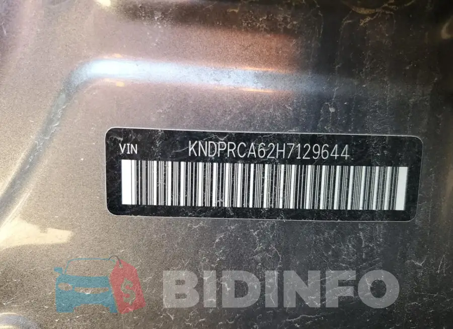 KNDPRCA62H7129644 Photo# 13