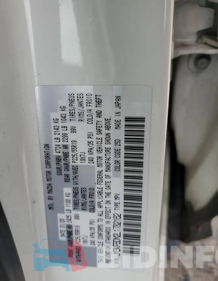 JM3KFBDM2L1782162 Photo# 13