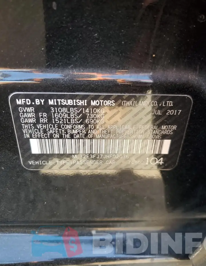 ML32F3FJ7JHF02036 Photo# 12