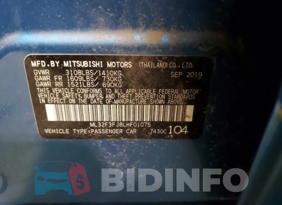 ML32F3FJ8LHF01075 Photo# 12