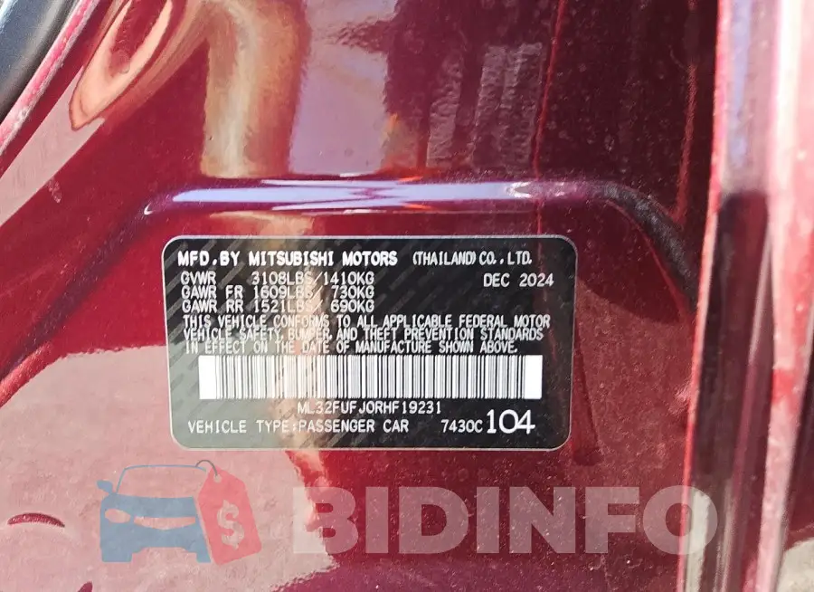 ML32FUFJ0RHF19231 Photo# 12