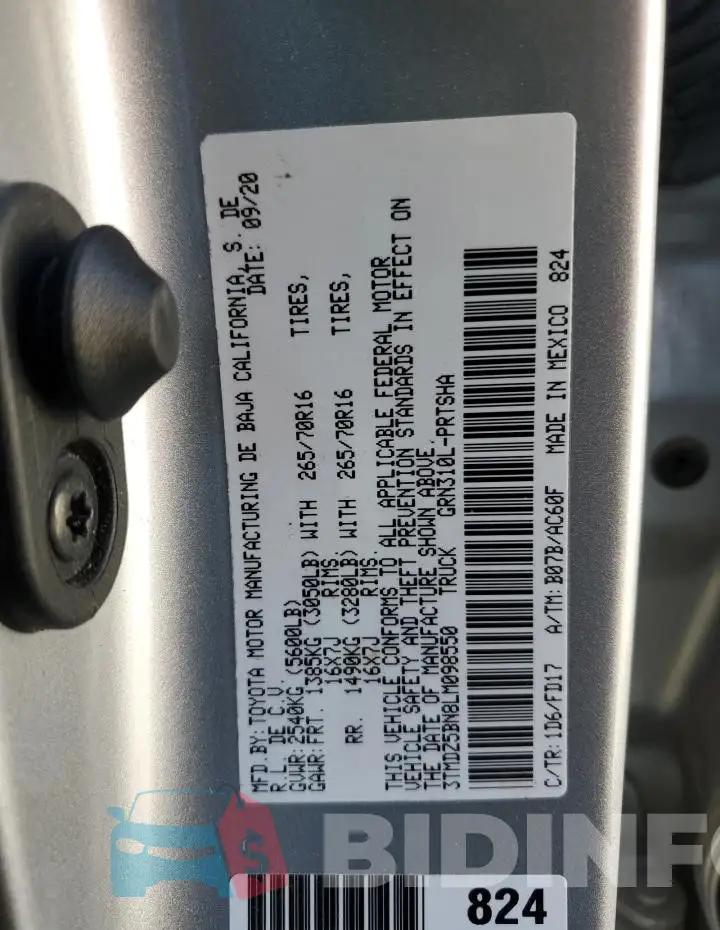 3TMDZ5BN8LM098550 Photo# 12