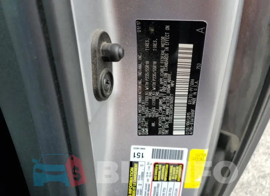 5TDDZ3DC5HS160977 Photo# 13