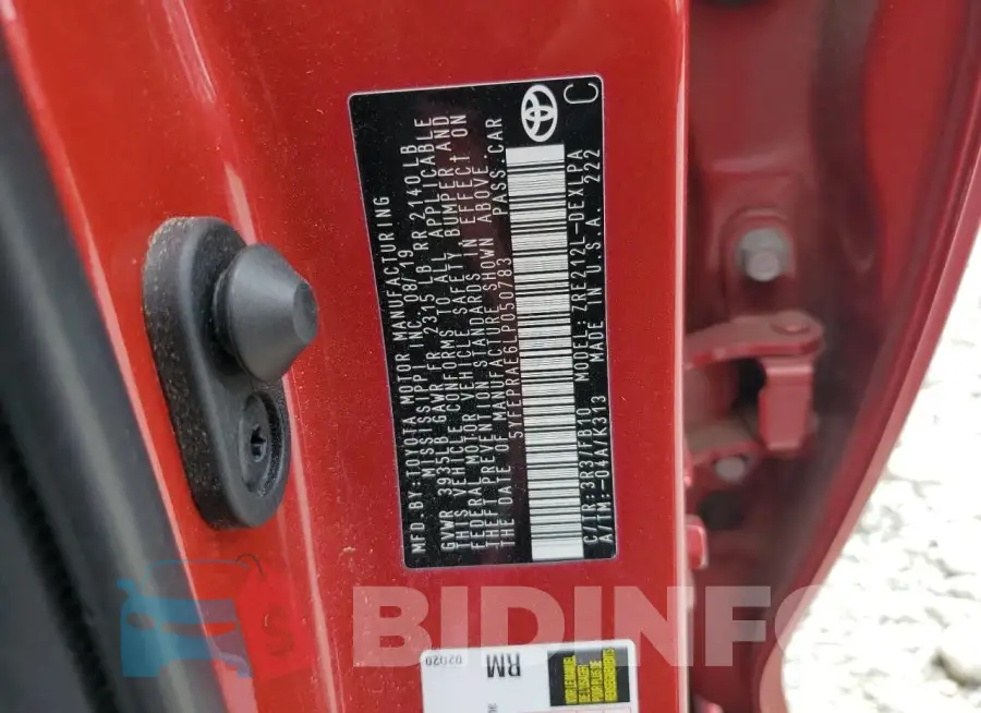 5YFEPRAE6LP050783 Photo# 12