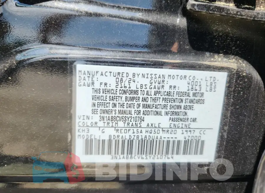 3N1AB8CV6SY210764 Photo# 12