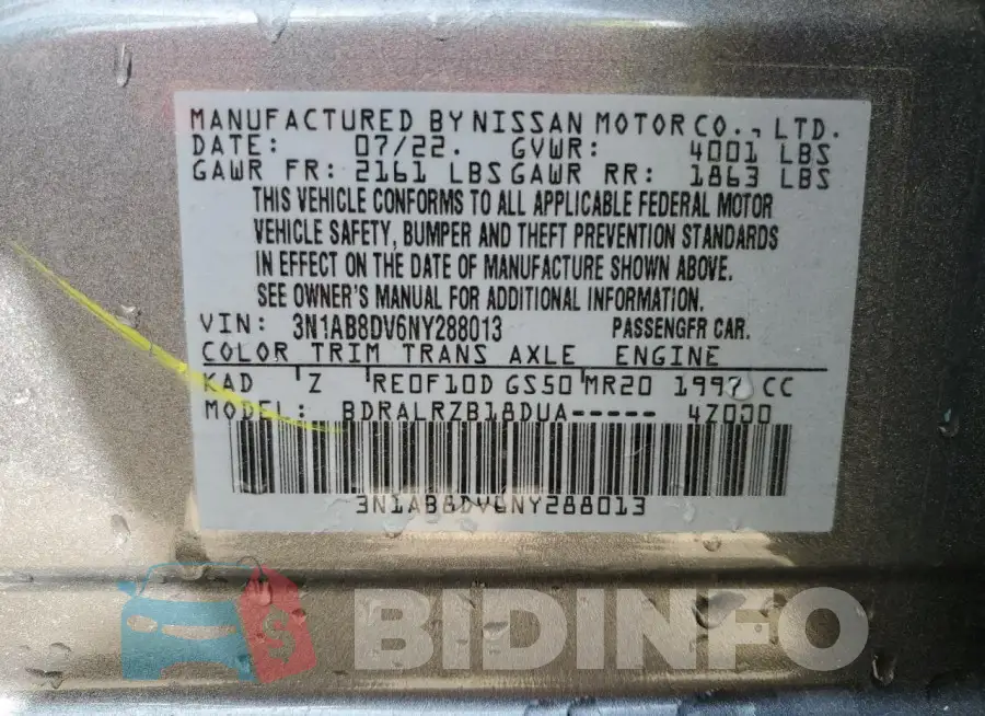 3N1AB8DV6NY288013 Photo# 12
